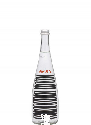 Evian 750mL Alexander Wang 2016 1-Bottle Still