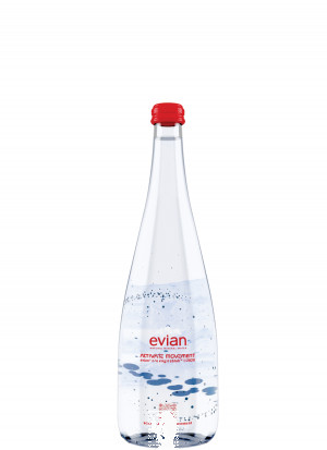 Evian 750mL Virgil Abloh 2020 1-Bottle Still