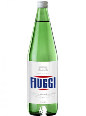 Fiuggi 1L Still Water Green Glass
