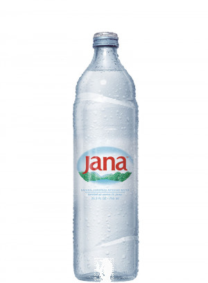 Jana 750mL Still Glass Water Bottle