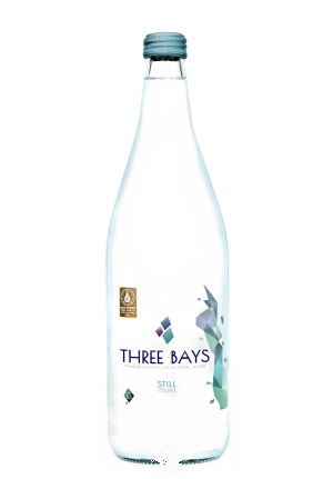 Three Bays 750mL Still Clear Glass Mineral Water