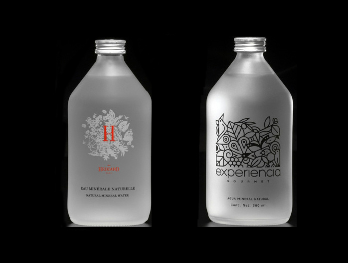 Hediard, & Experiencia custom bottle design