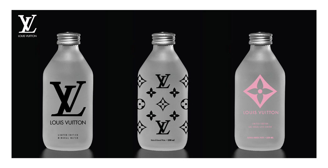 Louis Vuitton Custom Bottle Design