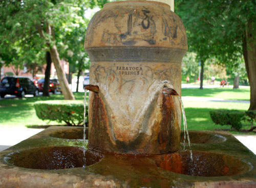 Saratoga Springs, New York, Spring Water Fountain