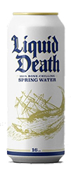 Liquid Death Brand Water