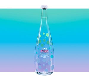 Evian Reusable Water Bottles