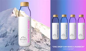 Evian Reusable Water Bottles