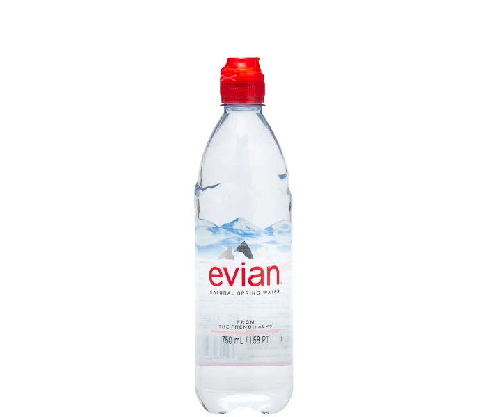 Evian 750ml Sport Cap