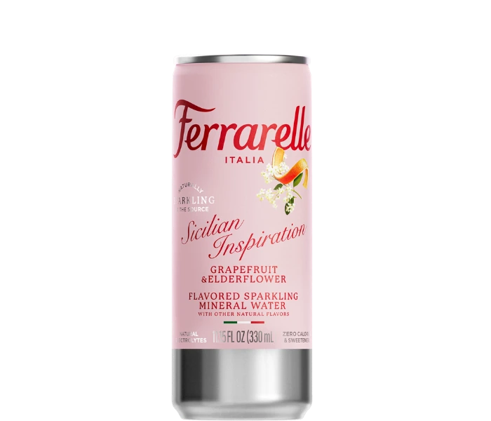 Ferrarelle 330ml Grapefruit & Elderflower Carbonated